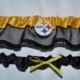 Pittsburg Steelers football garter set