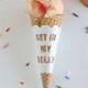 DIY Ice Cream Cone Wrappers
