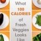 100-Calorie Portions Of Fresh Summer Veggies