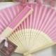 Summer Silk Hand Fan Bachelorette Favors HH056 Bridal Crafts
