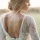 Backless Dresses For The Winter Bride