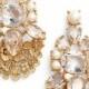 'chantilly Gems' Crystal Drop Earrings