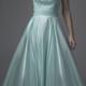 Ruched Straps Floor Length Mint Appliques Zipper Satin Sleeveless Ball Gown