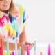 Rainbow DIY Taper Candle Holder