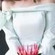 Quinceanera wedding dress winter wedding dress with sleeves taffeta wedding dress Romantic wedding dress plus size 