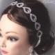 Bridal hairband, rhineston head band, crystal hair band