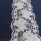 Wedding table runner navy blue and white lace bridal shower beach wedding table decor