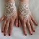 wedding,bridal gloves,ivory lace,custom lace style,french lace,Free shipping.