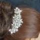 Hair comb for Weddings, Pearl bridal hair comb, wedding hair accessories, bridal accessories, crystal hair comb for brides, haircomb