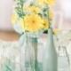 Mint And Yellow Wedding Inspiration