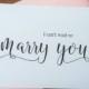 I CAN'T WAIT to Marry You Card, Shimmer Envelope, Wedding Note Card, To My Bride Card, To My Groom Card, Wedding Stationery