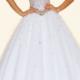 Sweetheart Mint Ball Gown White Floor Length Sleeveless Beading Lace Up Tulle