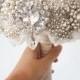 SALE!!! Diamante Brooch Bouquet - Bridal Bouquet - Wedding Bouquet