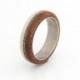 Antler ring turquoise mens ring with ironwood wood ring wedding ring antler ring