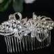 Bridal Hair Comb Wedding Hair Comb - Wedding Hair Accessories-Rhinestone Bridal Comb - Headpiece Wedding Comb - Bridal Headpiece