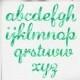 Watercolor Alphabet Clipart, Green Font, Watercolour Texture Letters, Transparent Background, Digital Green Alphabet, BUY 5 FOR 8