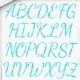 BUY5FOR8, Blue Watercolor Alphabet Clipart, Aqua Blue Watercolor Letters, Blue Letters, Scrapbooking Clipart