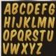 BUY5FOR8 Gold Foil Font Clipart, Gold Alphabet Letters, Uppercase Alphabet Clip Art, Gold Letters, Scrapbooking Clip Art