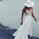 Chiffon Wedding Gown Crochet Wedding Dress Bohemian Wedding Dress Open Back Wedding Dress Paulastudio Wedding Dress Simple Wedding Dress