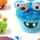 Halloween Cupcakes - Cupcake Monsters With Edible Cupcake Wrappers - Hungry Happenings
