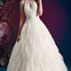 White Sleeveless Appliques Buttons Ball Gown Straps Floor Length Tulle