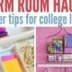Dorm Room Hacks They Don't Teach You In College Life 101