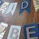 Nautical Bride to Be Banner ! Navy, Gold, White (bachelorette party deocrations , bridal shower , gift for bride, party)
