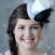 Mini Top Hat Set, Wedding Top Hat, Mini Hats, Russian Veil, Mad Hatter Hat, White Top Hat, Women Mini Top Hat, Women Fascinator