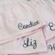 Seersucker Boxer Shorts - Monogrammed Boxers For Girls Women - Personalized Gift - Bridesmaid Gift - Monogrammed Shorts