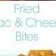 Fried Mac And Cheese Bites