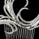 1920s wedding accessories Art Deco wedding hair accessories crystal wedding comb bridal hair comb bridal hair accessories