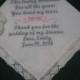 Mother of the Bride, Personalized Wedding Handkerchief, Embroidered ladies hankie, hanky 116S