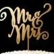Mr And Mrs Cake Topper - Wedding Cake Topper - Daydream Collection