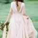 This Bride Wore The Most Beautiful Blush Gown EVER!