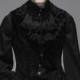 Black Swallow Tail Gothic Waistcoat for Men
