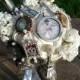 Brooch / Charm Custom Keepsake Bouquet - Steampunk -