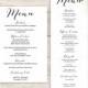 Wedding menu template printable Menu template 