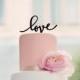 Love Wedding Cake Topper 