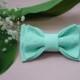 Men's bow tie Bowtie in mint Groomsmen bow ties Gifts for sister Wedding bow tie Gift for him her Groom Fliege für Männer Anniversary gifts