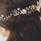 Bridal Hair Wreath 