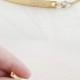 Bridesmaid Gift - Bridesmaid Jewelry - Bridesmaid Bracelet (Gold Bar Bracelet with CZ)