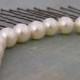 12 Ivory 10mm Swarovski Crystal Pearl Hair Pins
