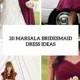 20 Stunning Marsala Bridesmaid Dress Ideas For Fall Weddings - Weddingomania