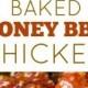 Baked Honey BBQ Popcorn Chicken