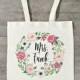 Personalized Mrs. Tote Bag
