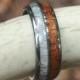 Tungsten, Deer Antler & Koa Wood Ring - Our Most Detailed Design - Great Value - MADE FAST!