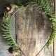 Woodland crown, winter wedding crown, acorn wreath, pine branch crown, holiday head piece, leaf crown, winter hair accessories