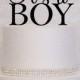 It's A Boy Baby Shower Cake Topper in Black, Gold, or Silver