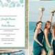 Gorgeous Summer Beach Wedding Color Ideas With Invitations