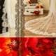 Murka Wedding Veil, Long Wedding Veil, Cathedral Veil, Chantilly Lace Veils, Ivory Veils, Fingertip Veils, Sweep Length Veils, Bridal Veils